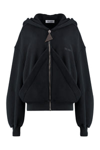 Felpa full-zip con cappuccio